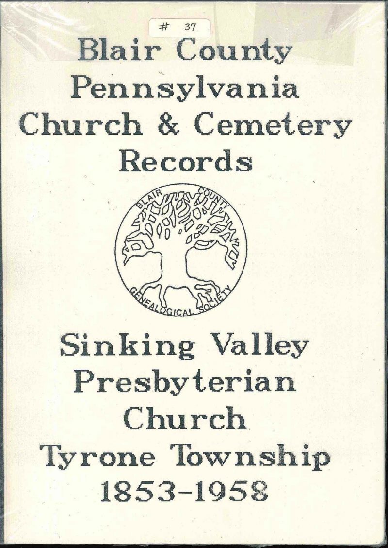 Sinking Valley Presbyterian Church and Cemetery Records